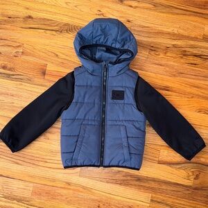 Under Armour Kids Blue and Black Jacket